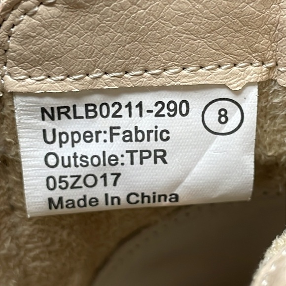 Not Rated Tan Ankle Booties with Laser-Cut Detail and Fringe - Picture 9 of 9